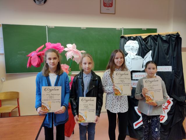 Szkolny konkurs recytatorski