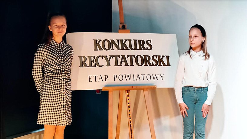 Mały konkurs recytatorski w Kamieniu Pomorskim