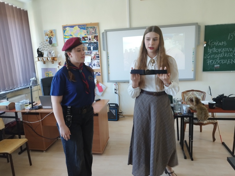 Spotkanie z harcerkami